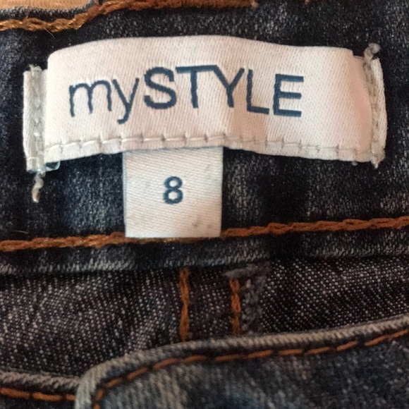 Blue Denim Jean Shorts - Picture 4 of 4